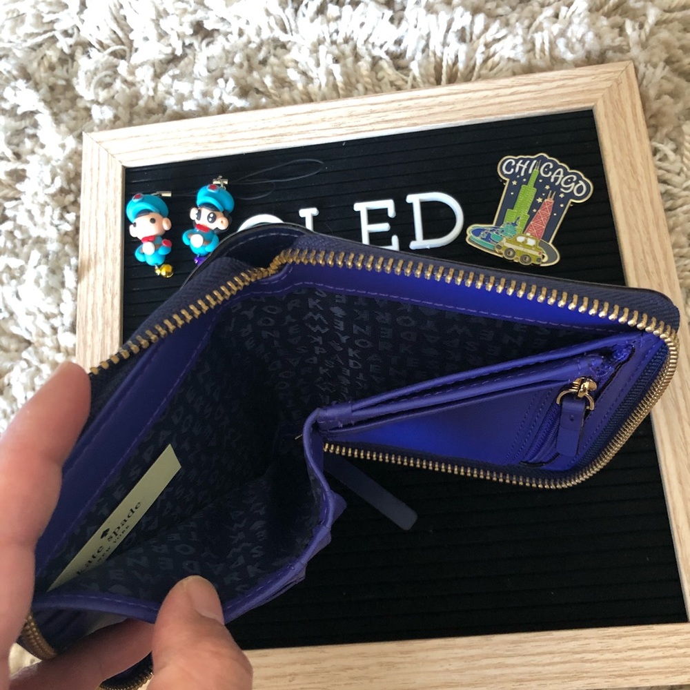 NWT {Kate Spade} Darci Wright Place Compact Wallet - Picture 4 of 5